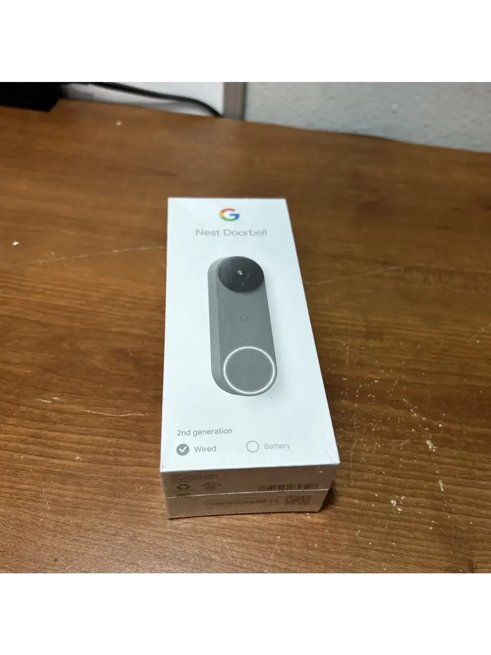 Google Nest Doorbell (Wired, 2nd Gen) - Sealed